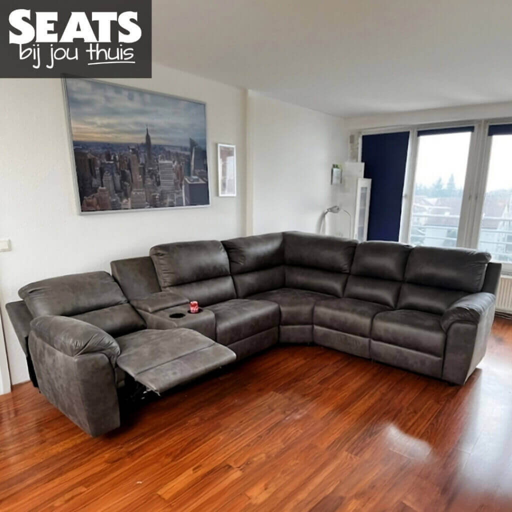 Arctic hoekbank met relaxfunctie en bekerhouder Seats and Sofas