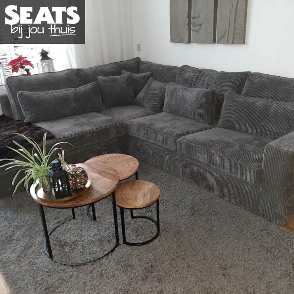California Hoekbank Grijs #SeatsBijJouThuis Seats and Sofas Kitty de Jeu