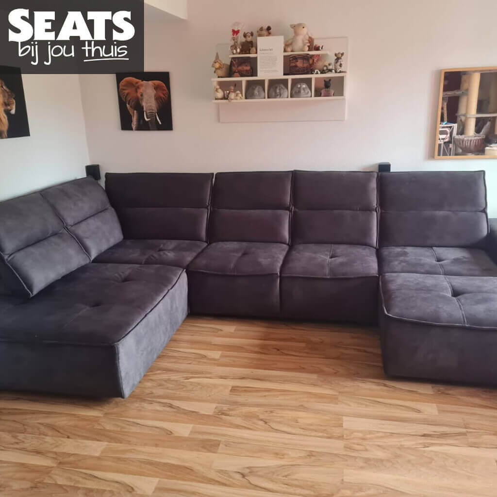 Cosmo Hoekbank Zwart #SeatsBijJouThuis Seats and Sofas Steffka Ewald