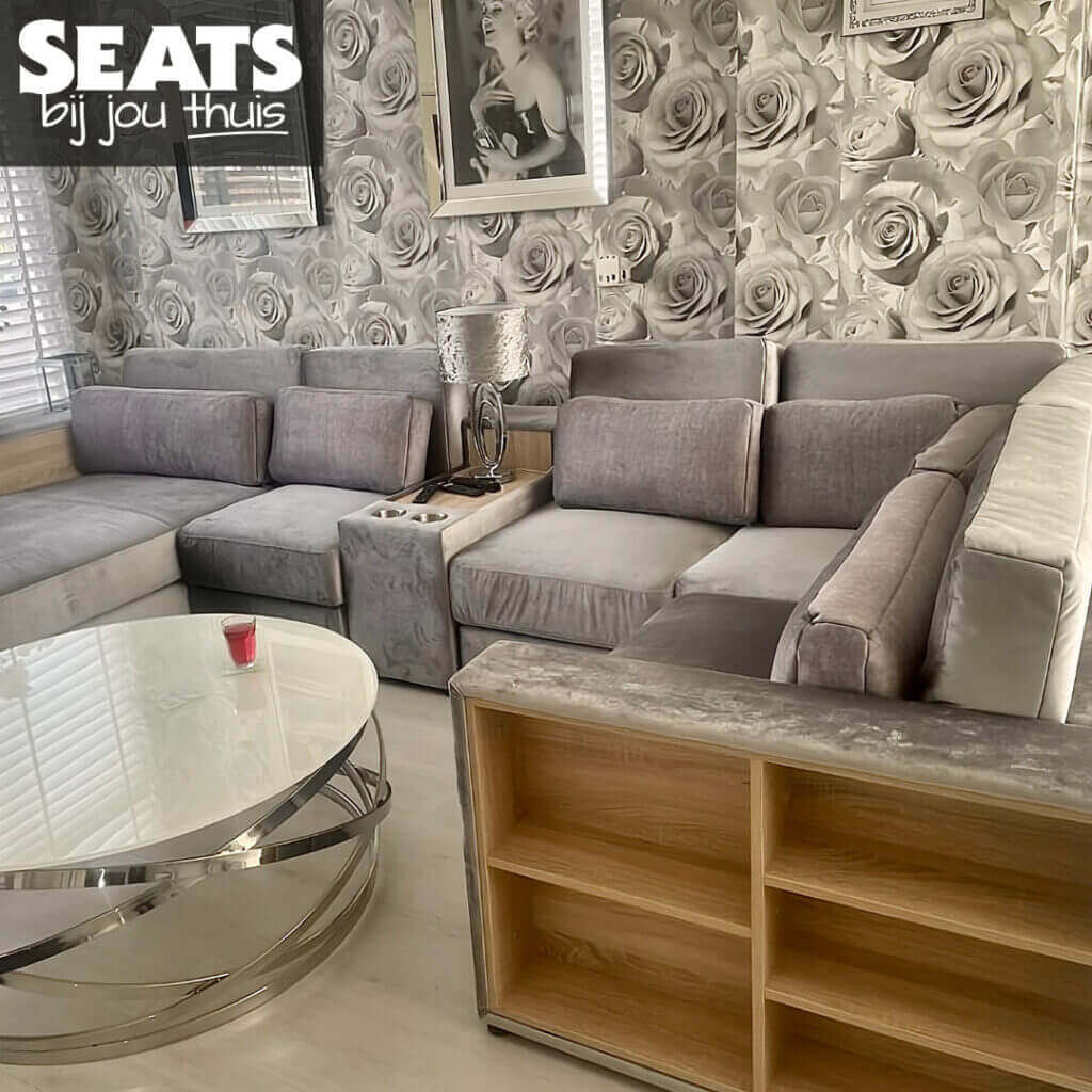 Creation hoekbank grijs Seats and Sofas