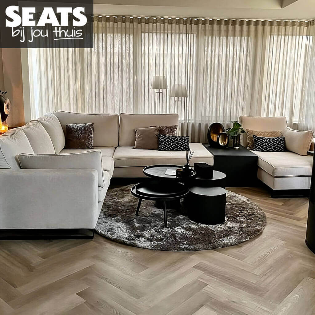 Hollywood Hoekbank Beige Seats and Sofas #SeatsBijJouThuis