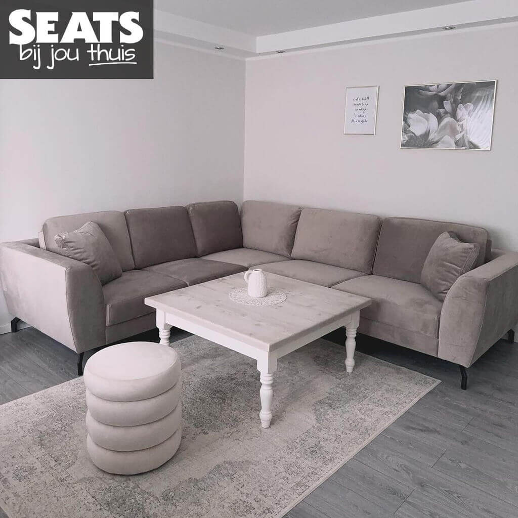 Lissabon hoekbank beige Seats and Sofas