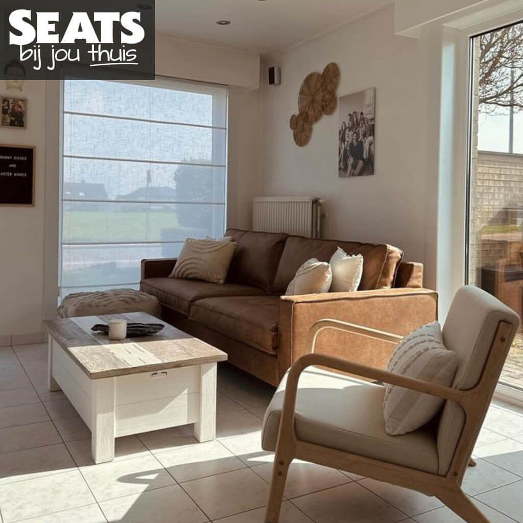 Pancho 2-zits bank bruin Seats and Sofas