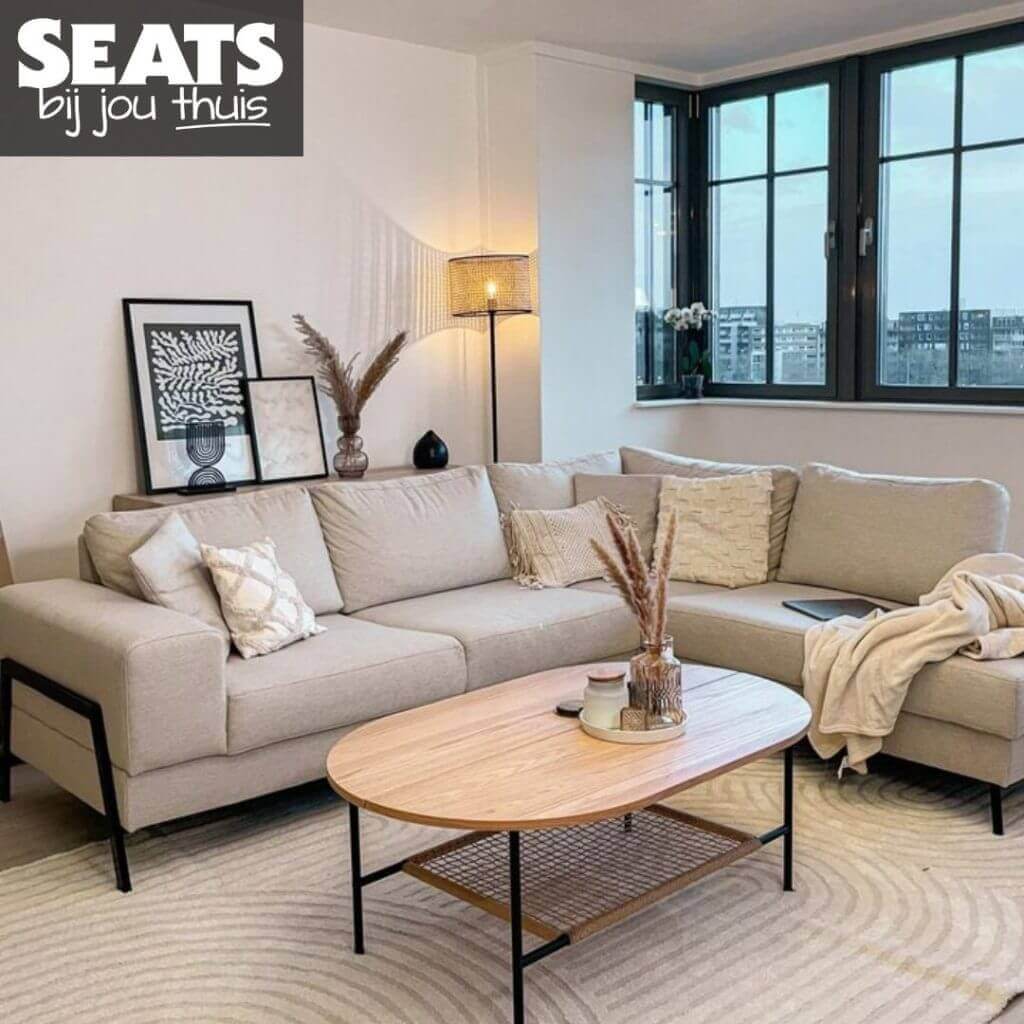 Porto hoekbank neutraal Seats and Sofas