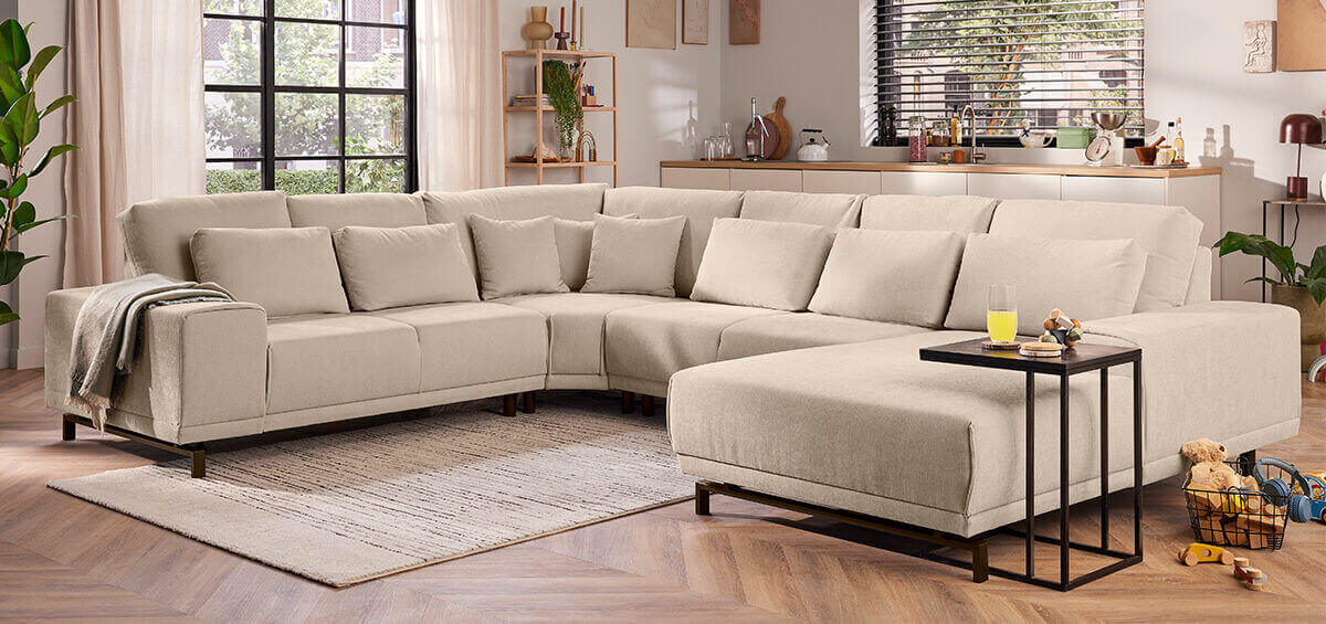 Stappenplan: hoekbank in elkaar zetten