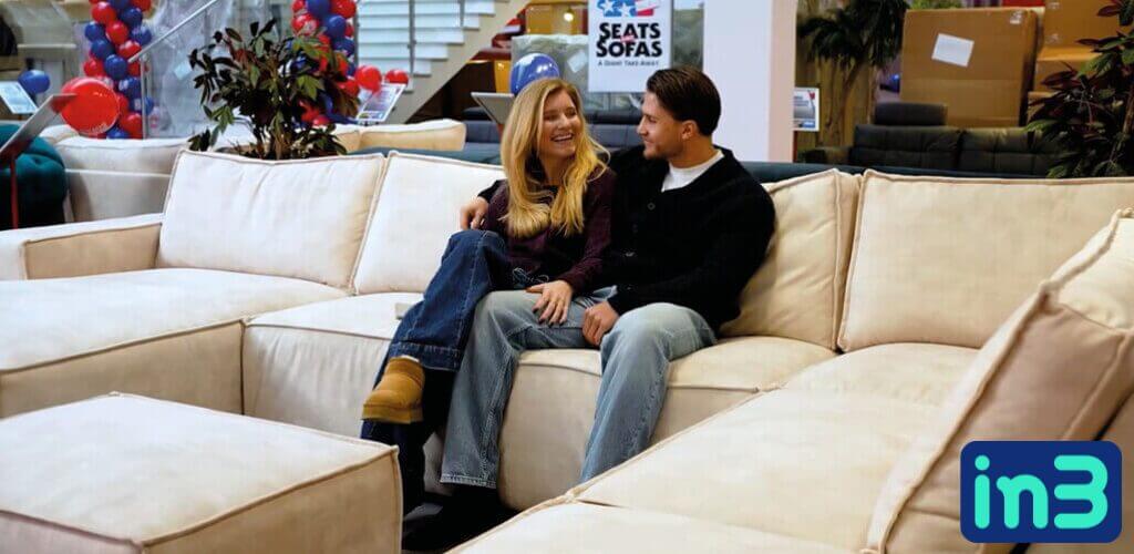 Seats and Sofas termijnbetaling via in3. Betaal in 3 termijnen, 0% rente!
