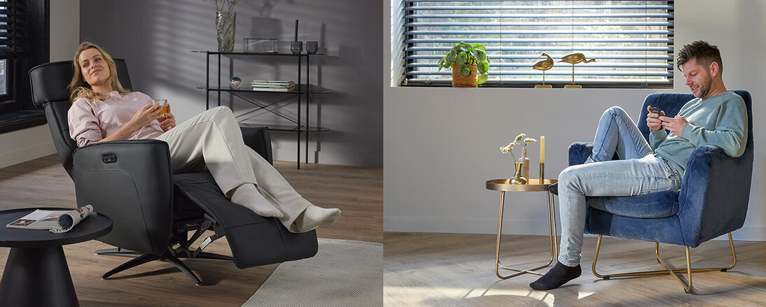Cognac fauteuils