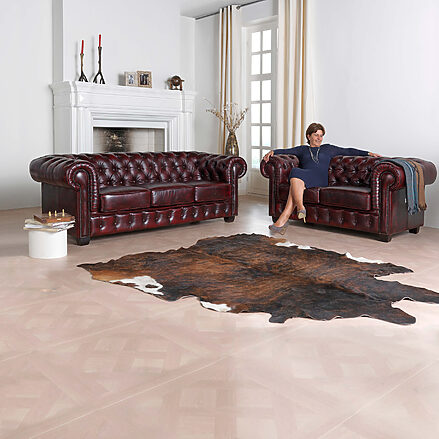 Canapés Chesterfield simili cuir