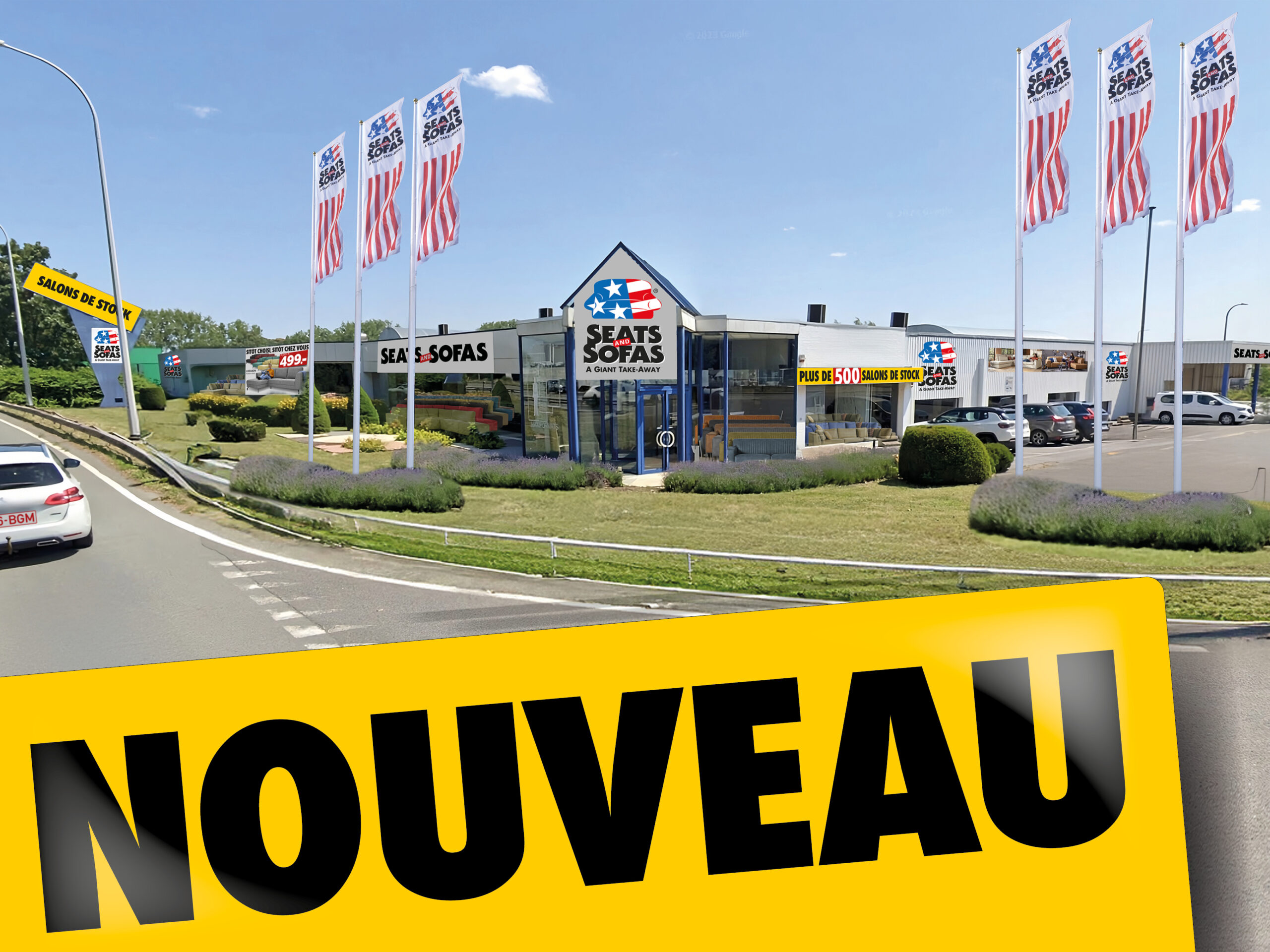 Seats and Sofas Megastore Charleroi-Gosselies